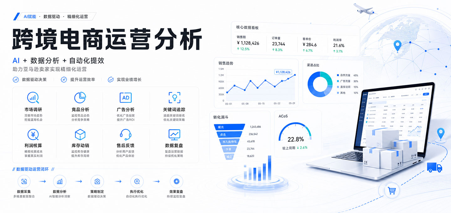 跨境运营分析功能预览